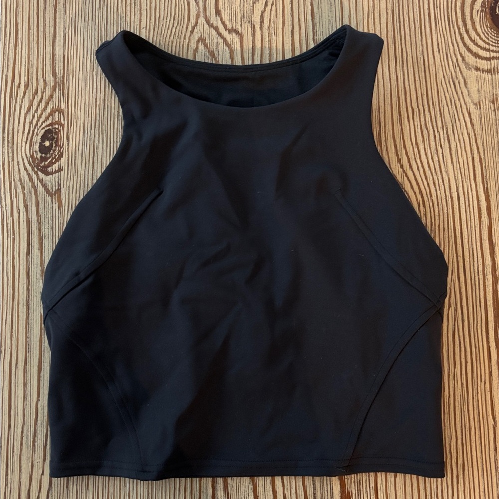 lululemon athletica Black Crop Top